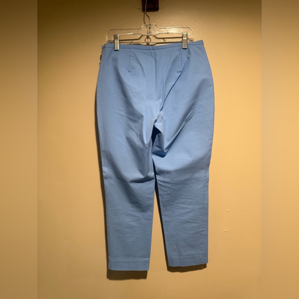 J. McLaughlin Dock Capri pants size 2 baby blue - Picture 7 of 11